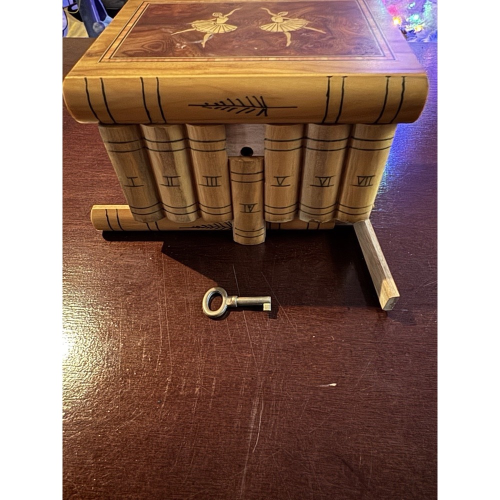 1970s JEWELRY BOX PUZZLE Wooden - Picture 7 of 10